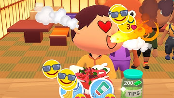 MAX LEVEL in Sushi Roll 3D - ASMR Food (Levels 1-10)