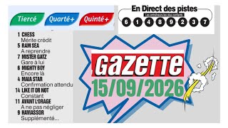 LAST MINUTE THE RACING GAZETTE PRIX DES BORDS DE L'OISE TUESDAY SEPTEMBER 15 26 COMPIÈGNE screenshot 2