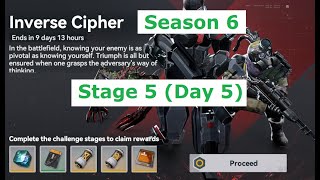 GFL2 Inverse Cipher, Season 6, Part 5 Walkthrough