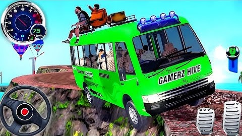 New Van Minibus Driving Games - Minibus Simulator 3D - Bus Game Android Gameplay