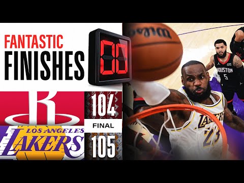 Final 6:35 EXCITING ENDING Rockets vs Lakers | November 19, 2023