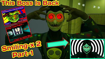 Most Famous Boss Is back ☠️ ।।smiling-x 2 Resistence Full Gameplay Part-1  @RdxGaming.30