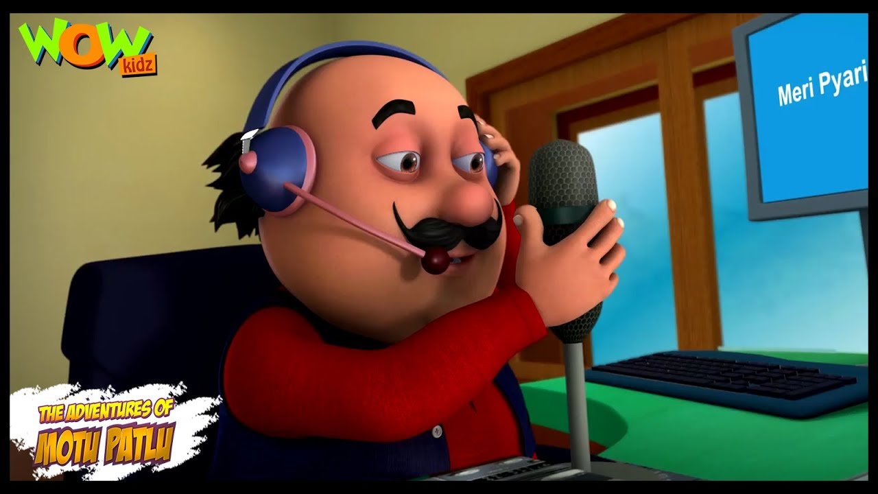 Kids TV Shows | Cartoons | Motu Patlu New Episodes | Motu The Radio Jockey | Wow Kidz