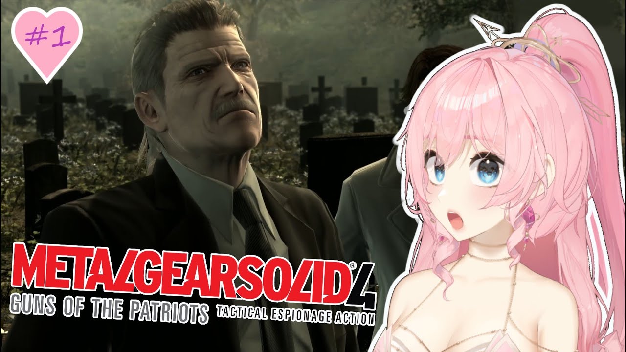 【Metal Gear Solid 4: Guns of the Partiots】The Beginning of the End! Let's check out MGS4! [Pt.1]