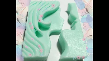 Soap carving - February Girl/Soap Art/Creative Soap Design/Simple Soap Carving