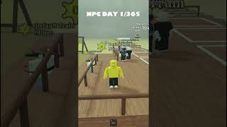 Day 1/365 - NPC moment in Dead Rails 🤖🚂 #robloxshorts #roblox #shorts #npc
