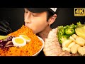 ASMR SPICY NOODLES 비빔면 & PORK BELLY BOSSAM 보쌈 MUKBANG 먹방 (No Talking) COOKING & EATING SOUNDS