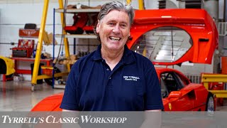 Ferrari F40 Part 2 - Unveiling the Secrets: Ferrari Expert Tony Willis | Tyrrell's Classic Workshop
