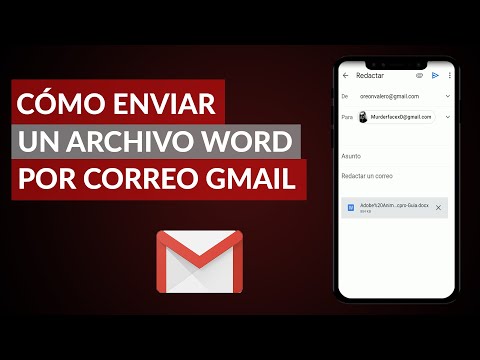 Cómo Enviar un Archivo Word por Correo Gmail | Paso a Paso en PC o Celular