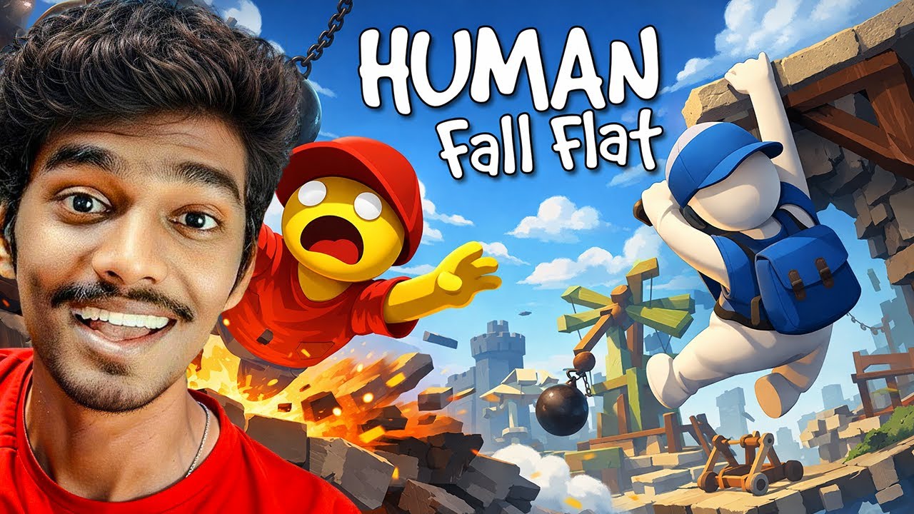 Human Fall Flat haa some live!!! 🤣 | LIVE 🔴