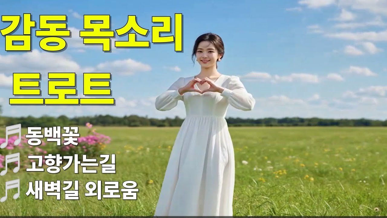 동백꽃/고향가는길/새벽길 외로움  #트로트 #감동 트로트