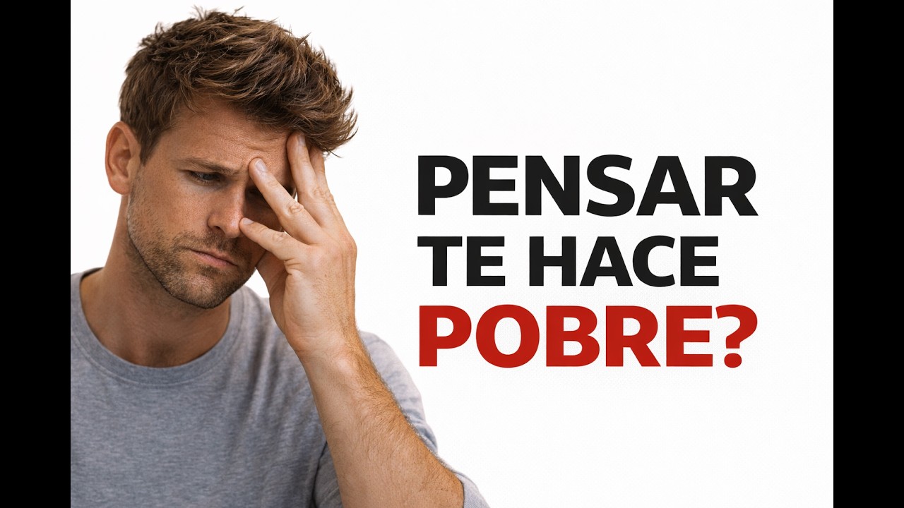 Por qué pensar tanto te hace sentir productivo… pero te mantiene pobre