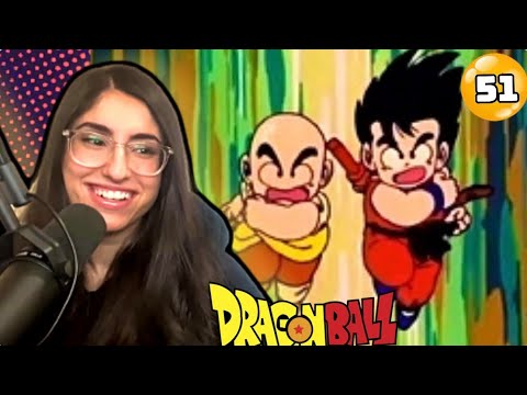 GOKU AND KRILLIN FIGHT TOGETHER!! DRAGON BALL Episode 51 REACTION | DB