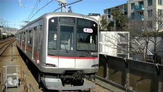 東急5050系5152F急行元町・中華街行き 東横線多摩川駅入線