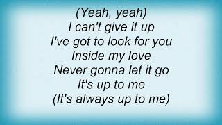 Artful Dodger - I Can't Give It Up Lyrics