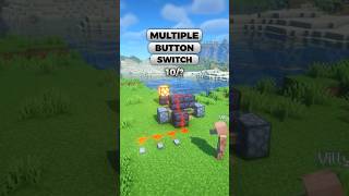 Easy Multiple Button Toggle Switch – Simple Redstone Build in Minecraft