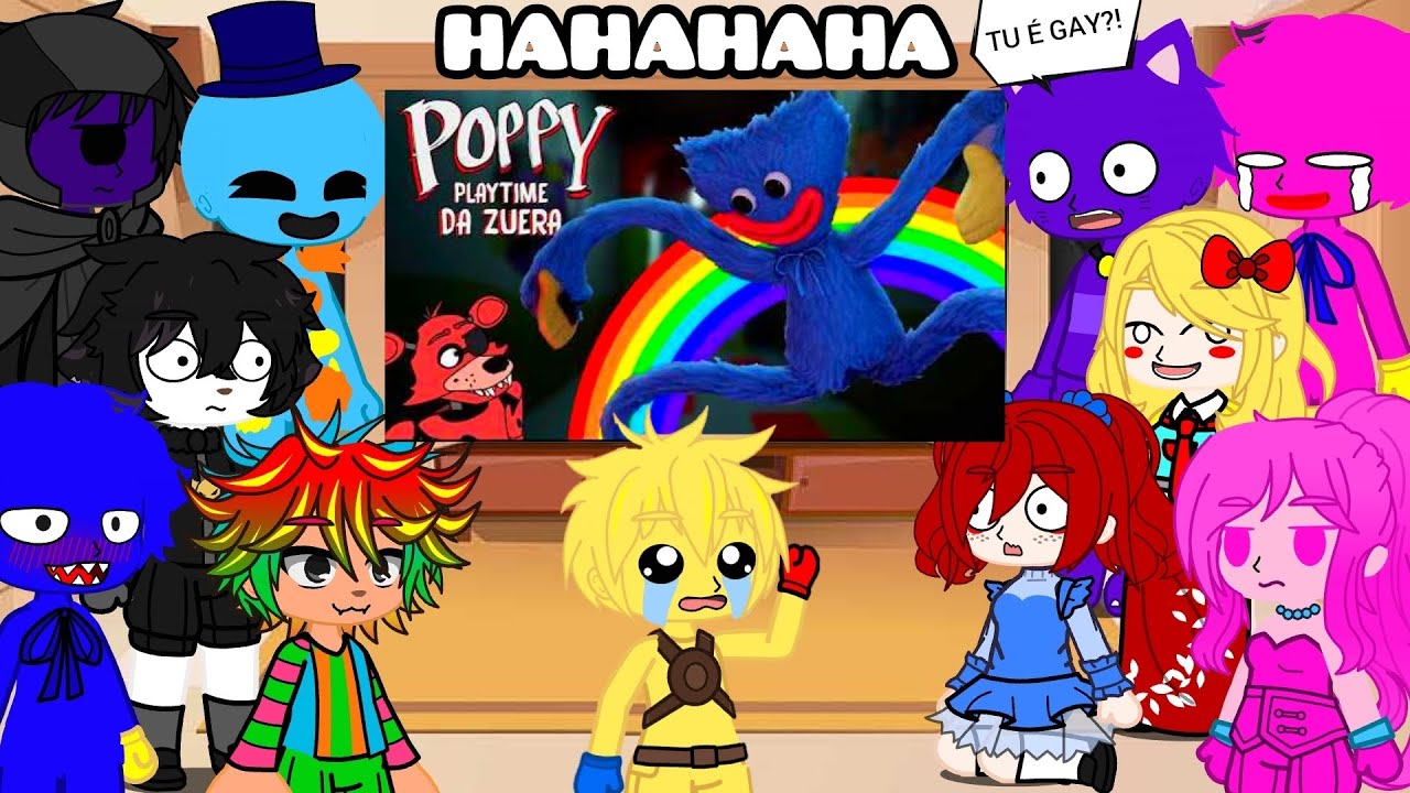 Poppy Playtime react O ATUMALACA CRESCEU, VEJA COMO ELE ESTÁ HOJE EM DIA! - POPPY PLAYTIME DA ZOEIRA