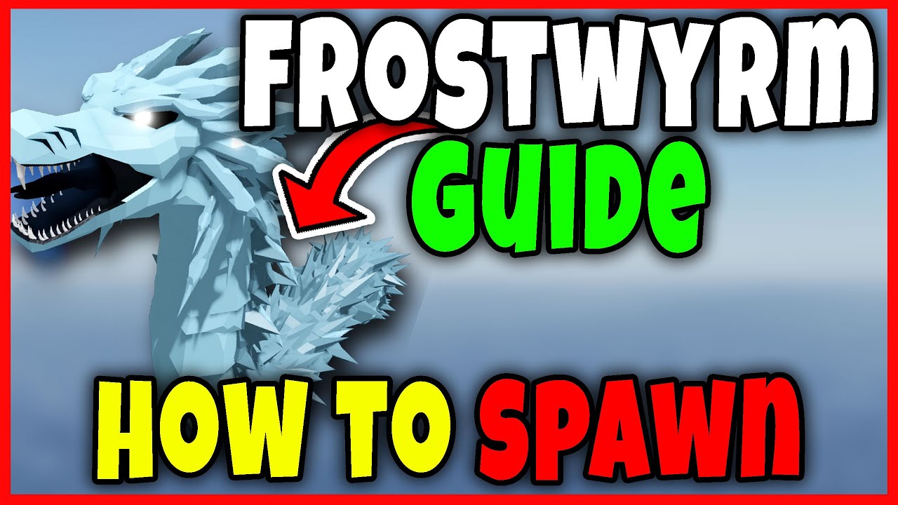 How to SPAWN & CATCH FROSTWYRM FAST in FISCH Roblox