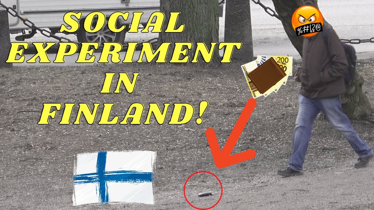 Dropping The Wallet in Finland (Social Experiment) Helsinki \ Finland [2021]