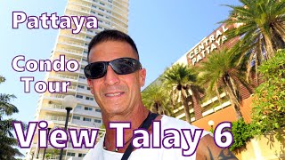 View Talay 6 Beach Condo Tour, Pattaya, Thailand | Gary Gozo