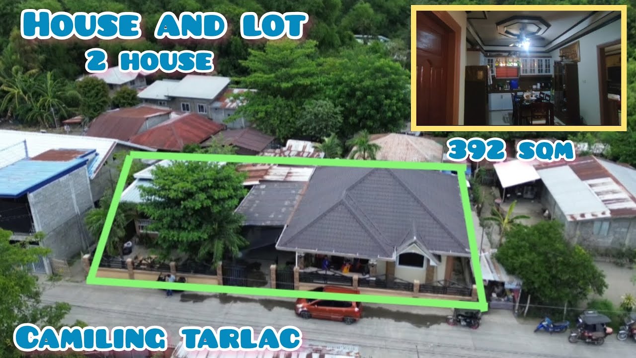 Lot643 Beautiful House and lot w/ aircon near town proper camiling tarlac 392 sqm titled propertt