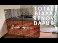 Dapur minimalis untuk rumah subsidi!! Renovasi dapur rumah subsidi