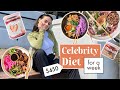 I Tried a Celebrity Meal Plan for a week // Methodology