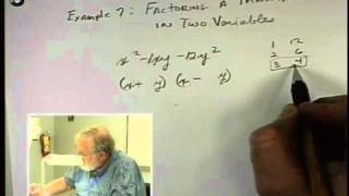 6.2.7 Factoring Trimonials - Factoring a Trinomial in Two Variables