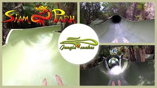 ALL Jungle Snake slides in Siam Park