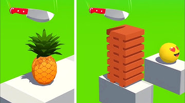 Slice It All Game! Satisfying and Relaxing ASMR Slicing Video NEW UPDATE