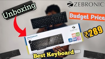 Zebronics keyboard zeb-k20 keyboard. budget ya low price keyboard. ZEBRONICS