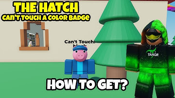 [EVENT] How to get the EGG BADGE in CANT TOUCH A COLOR (EGG HUNT 2025: THE HATCH) | Roblox