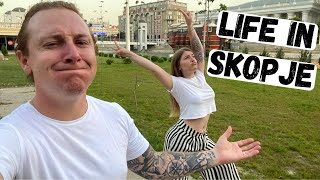 Our daily life traveling in SKOPJE, MACEDONIA! 
