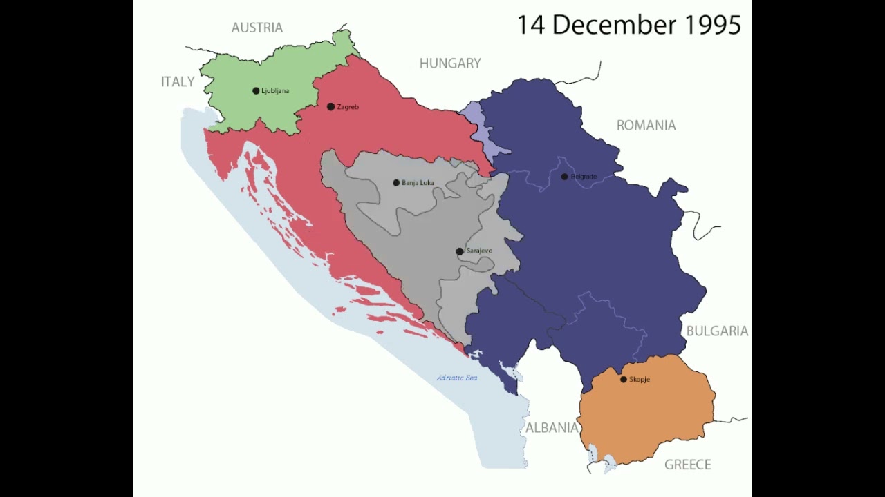 Breakup of Yugoslavia - Rozpad Jugoslávie