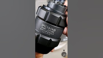 Spicebomb Dark Leather by Viktor & Rolf unboxing at ThePerfumeSampler.com #fragrance #perfume #viral