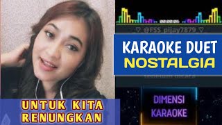 UNTUK KITA RENUNGKAN | Karaoke Duet Smule Artis Pop Dangdut| Cover Anggie