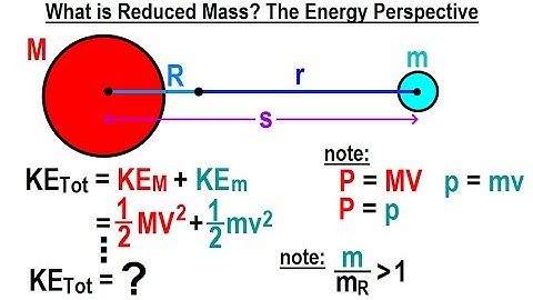 Astrophysics: Binary Star System  (35 of TBD) What is Reduced Mass? The Energy Perspective