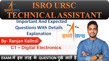 C1: Digital Electronics Important and Expected Questions for ISRO URSC EXAM |ElectronicsMCQ| Yo Time