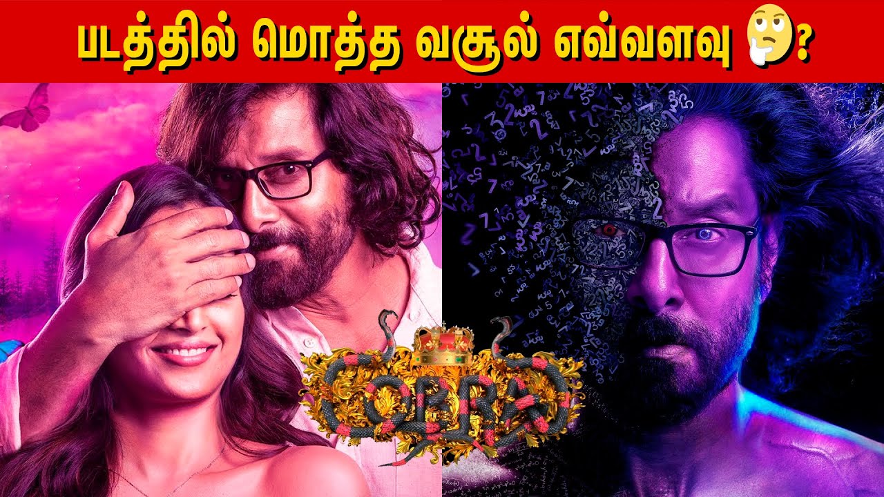 Cobra Box Office Collection Worldwide | chiyaan vikram | Ajay Gnanamuthu | inandoutcinema