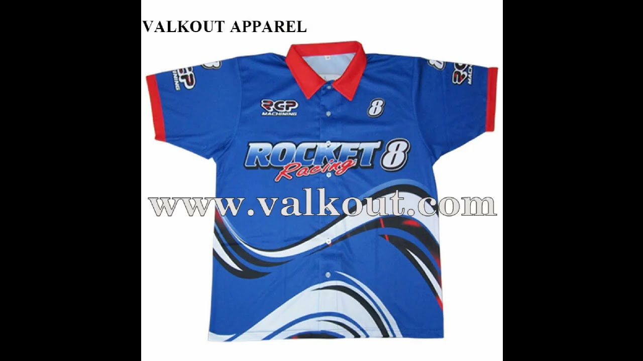 Pit Crew Button Up Shirt Custom Pit Crew Shirts