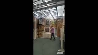 Pull Out Picture Racking at the Birmingham Museum and Art Gallery