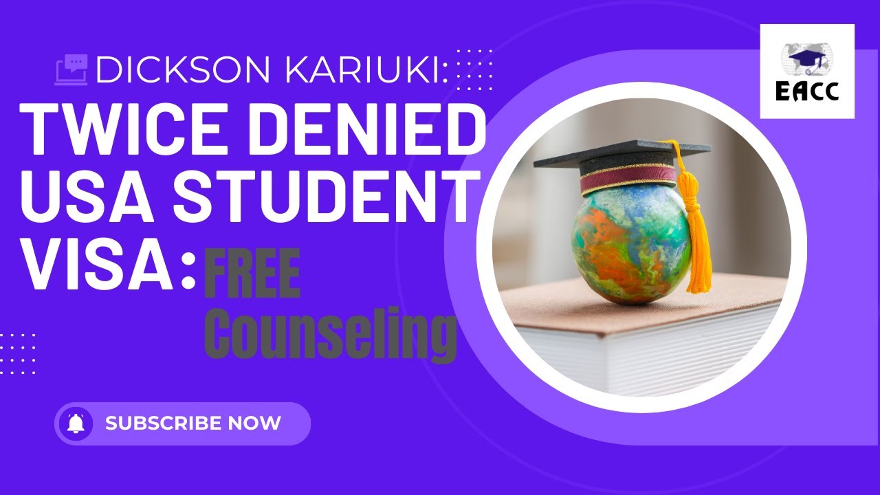 Free Zoom Session to help Dickson get his Student Visa