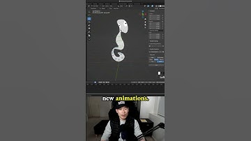 My Iterative Animation Workflow in Game Design - making a 3d character in Blender -2.3 Gee The Genie