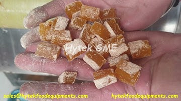 Mango, Aam Papad Cutting Machine | Mango Jelly Cube Cutting Machine | Dates Cube Cutting Machine