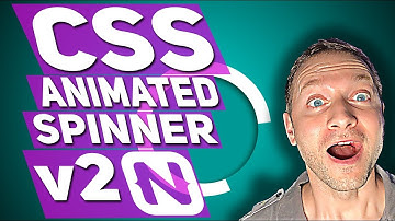 Animated Loading Spinner with CSS NativeScript Tutorial - v2