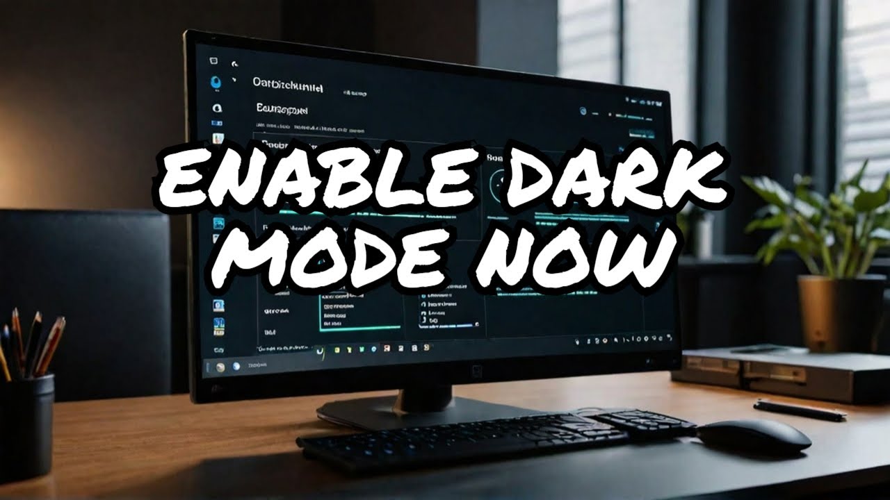 How to Enable Dark Mode in Windows 11 - YouTube