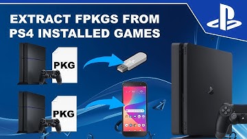 Back Up installed PS4 Games FPKGS to Your Phone or USB Drive