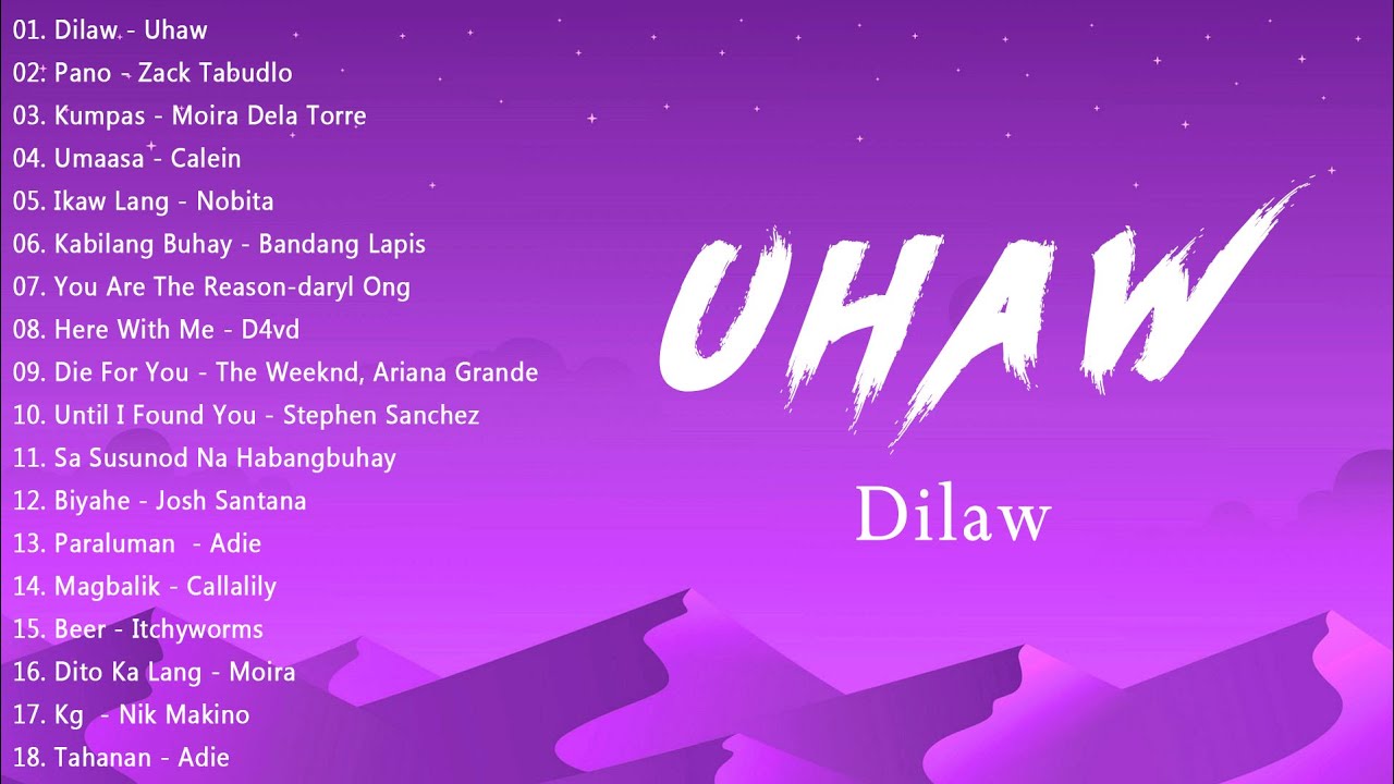 Uhaw 🎵 New OPM Top Hits Songs 2023 🎵 Top Trends Tagalog Love Songs ...