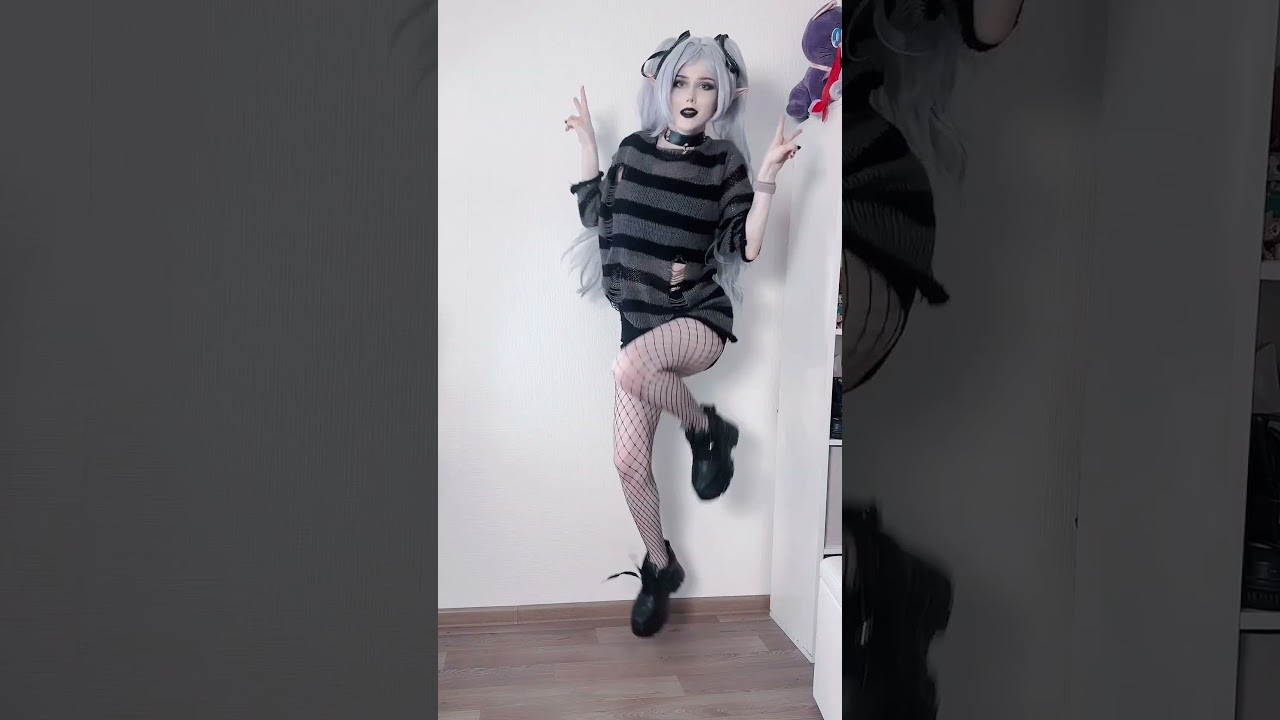 Goth Frieren Cosplay #animecosplay #cosplay #cosplayer #anime #cosplaygirl #frieren