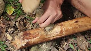 İlkel Teknoloji Taş Balta Yapın